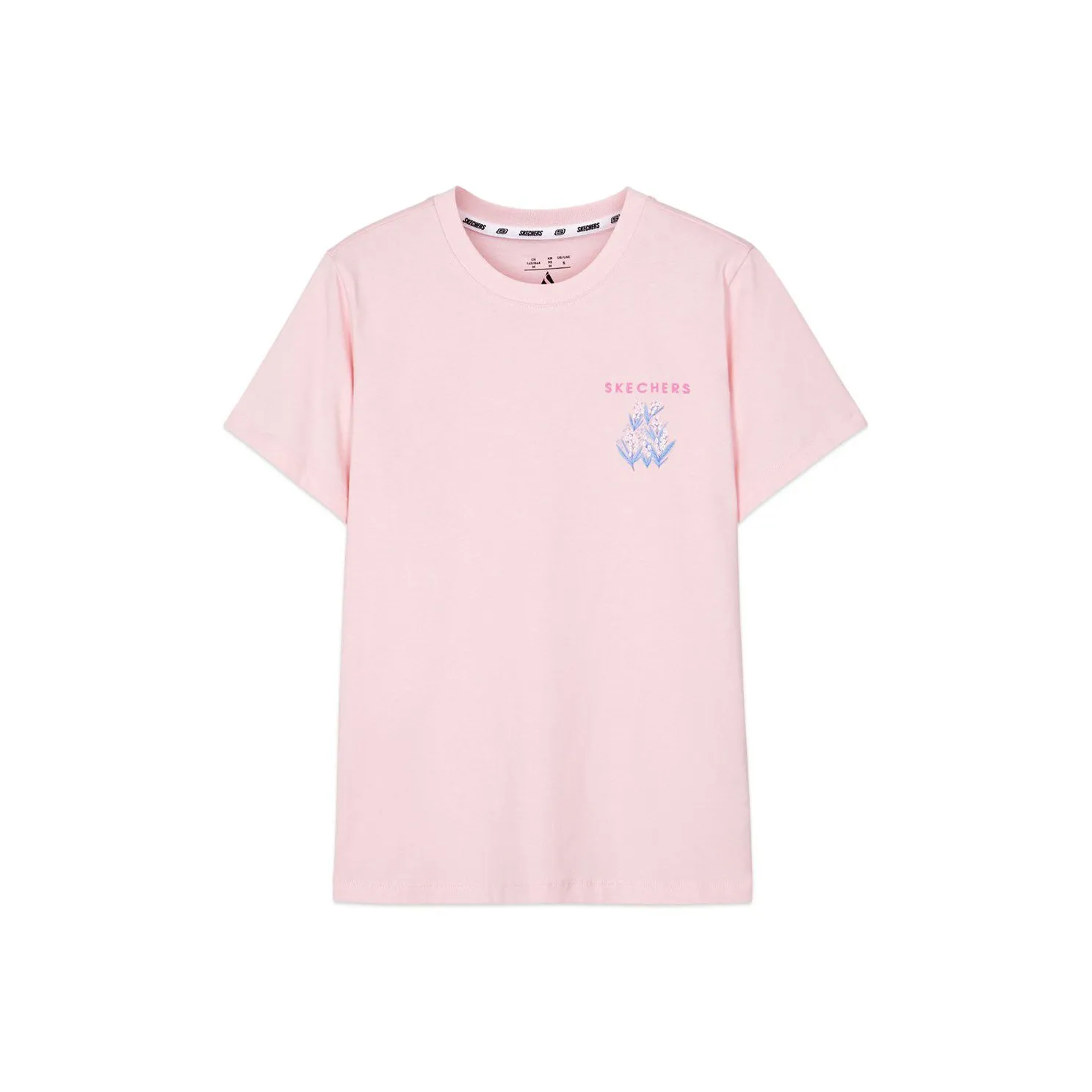 Skechers T Shirt Women's Chalk Pink
