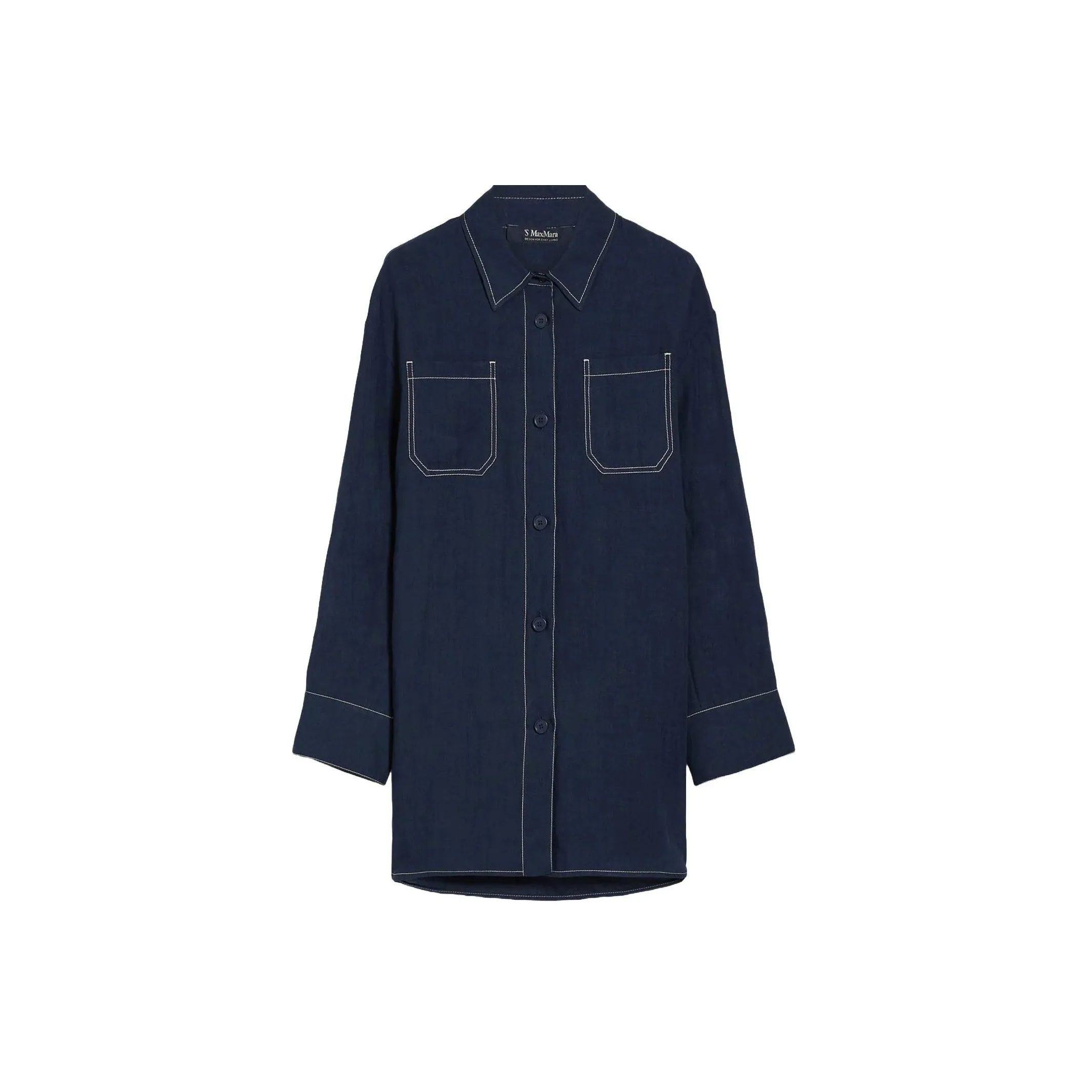'S MAX MARA Синий Женские Рубашки