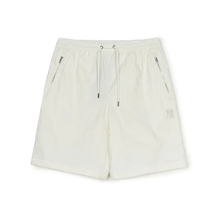 Mlb Base Logo Нью-Йорк Янкис Повседневные шорты Унисекс Айвори