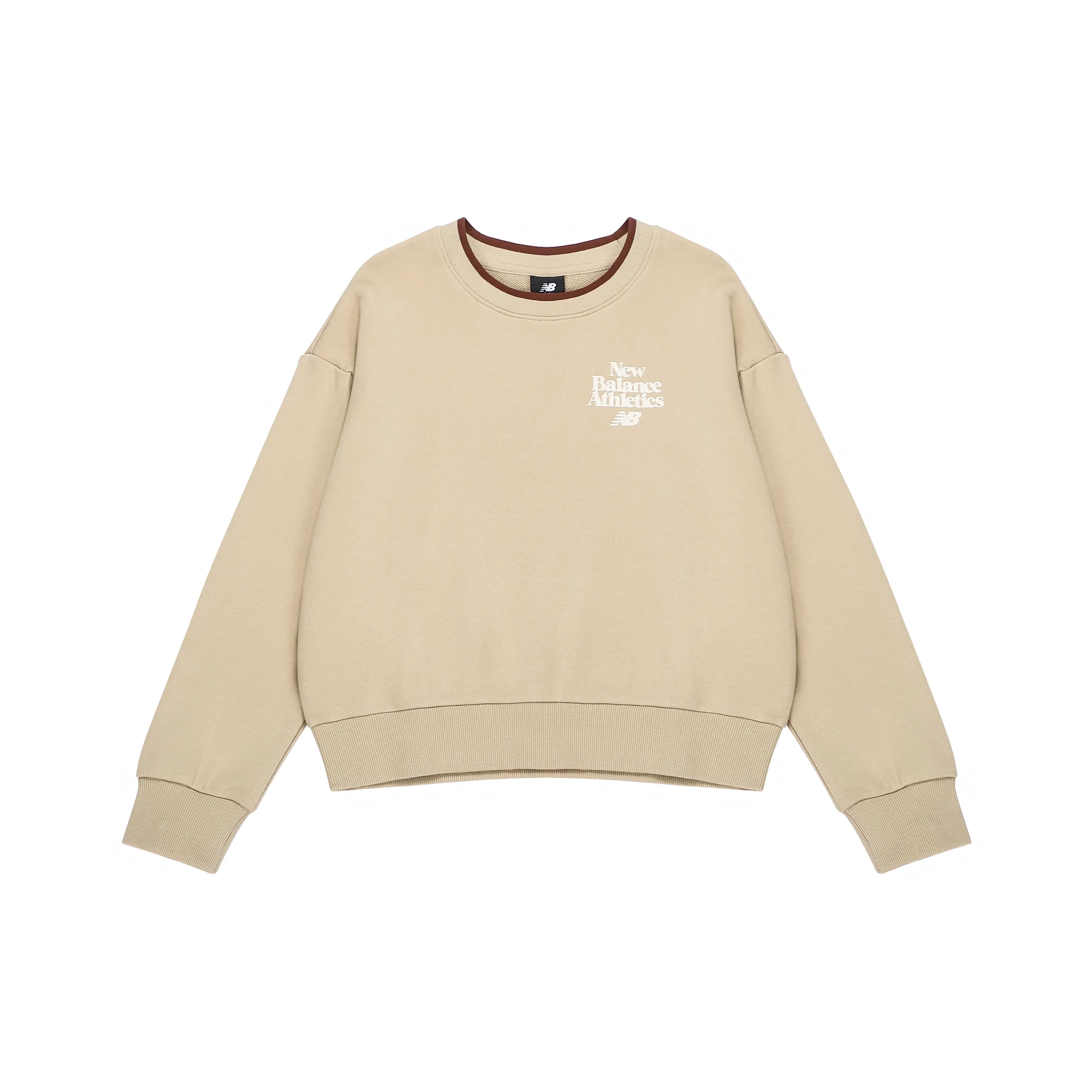 New Balance Sweatshirt Women's Tea Brown