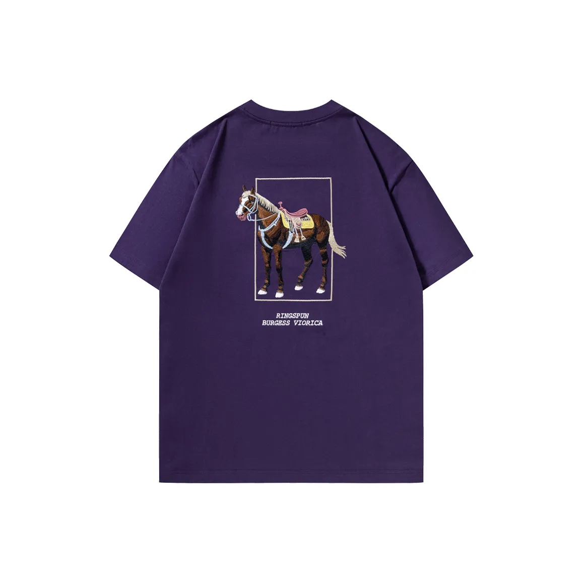 RINGSPUN Рубашка с коротким рукавом повседневная унисекс