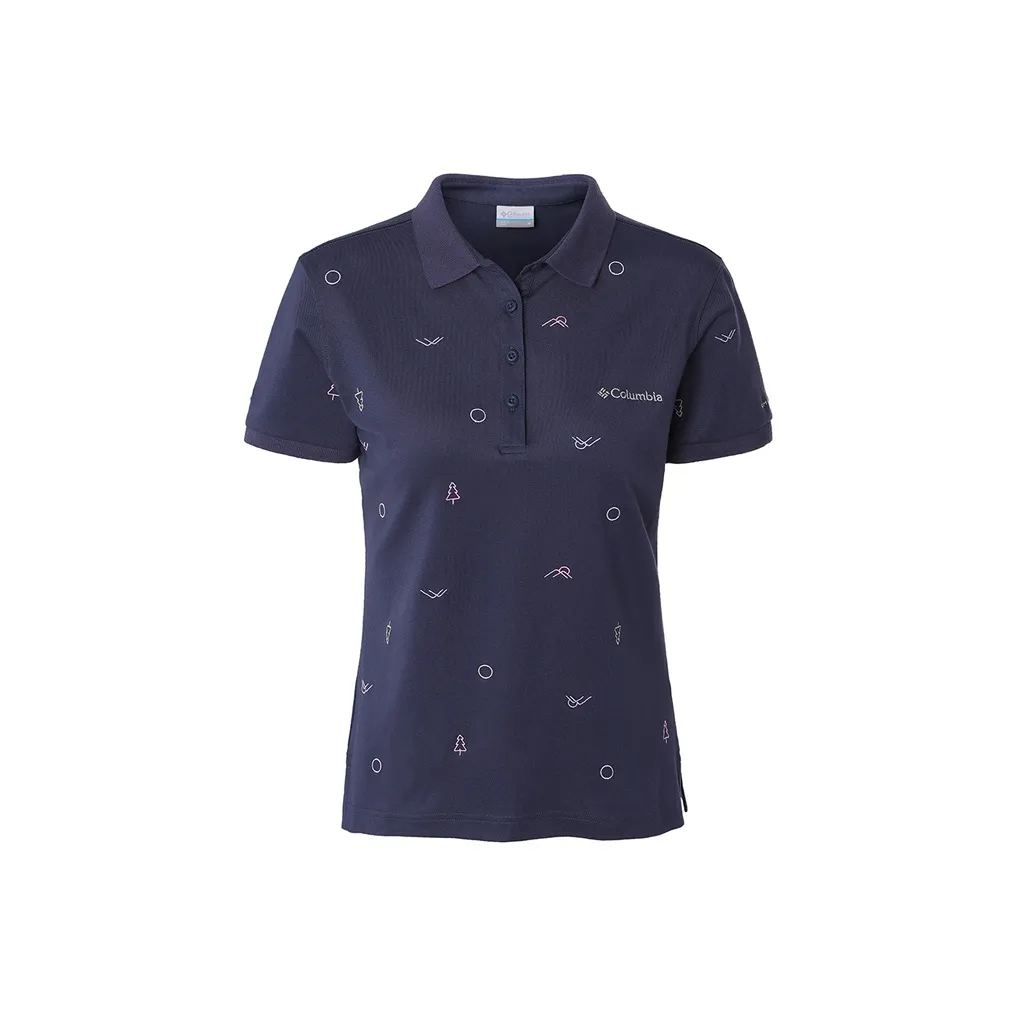 Columbia Polo Shirt Women's Blue