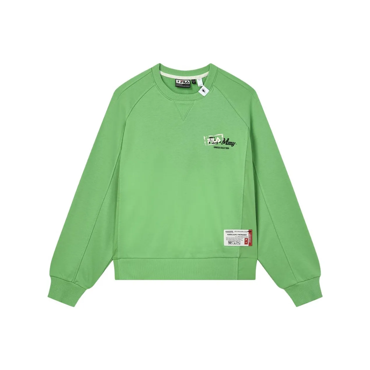 FILA Толстовка Женская Jadeite Зеленая