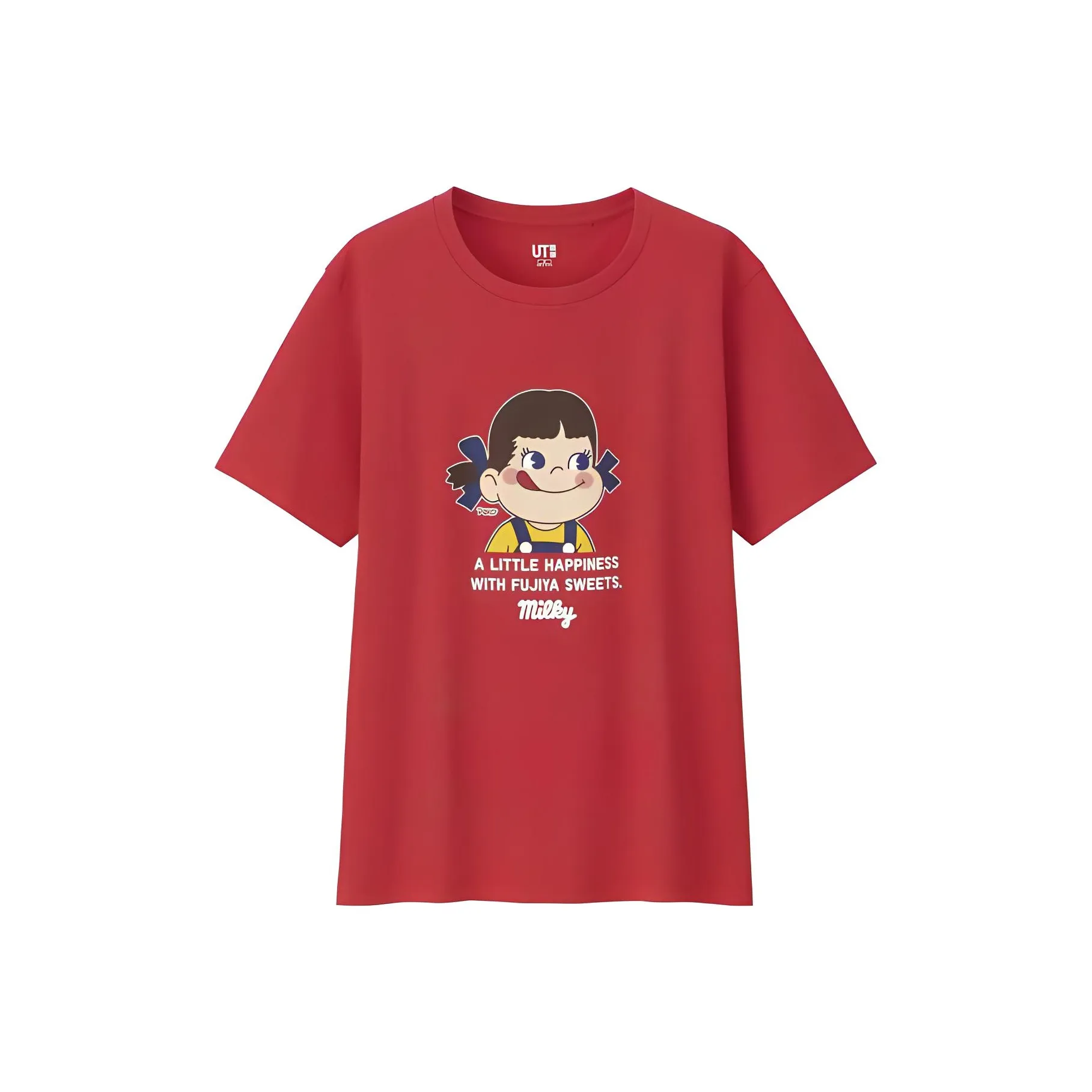 UNIQLO Арбузно-розовый красный Женские T-рубашки