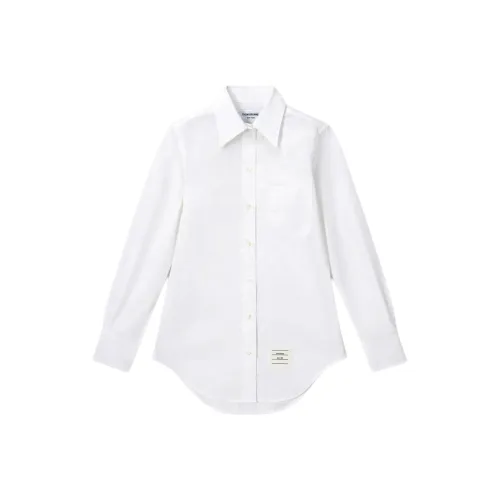 THOM BROWNE Белые Женские Рубашки