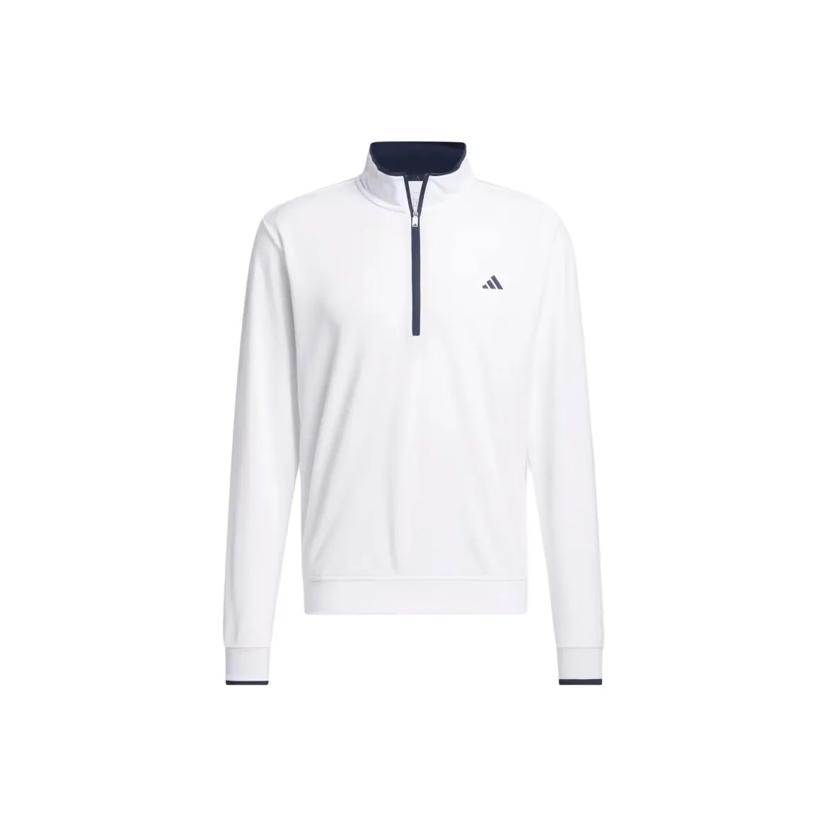 Adidas Полузастежка Топ Гольф Одежда Мужская Белый