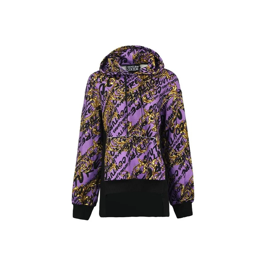 VERSACE JEANS COUTURE Sweatshirts Women's Purple