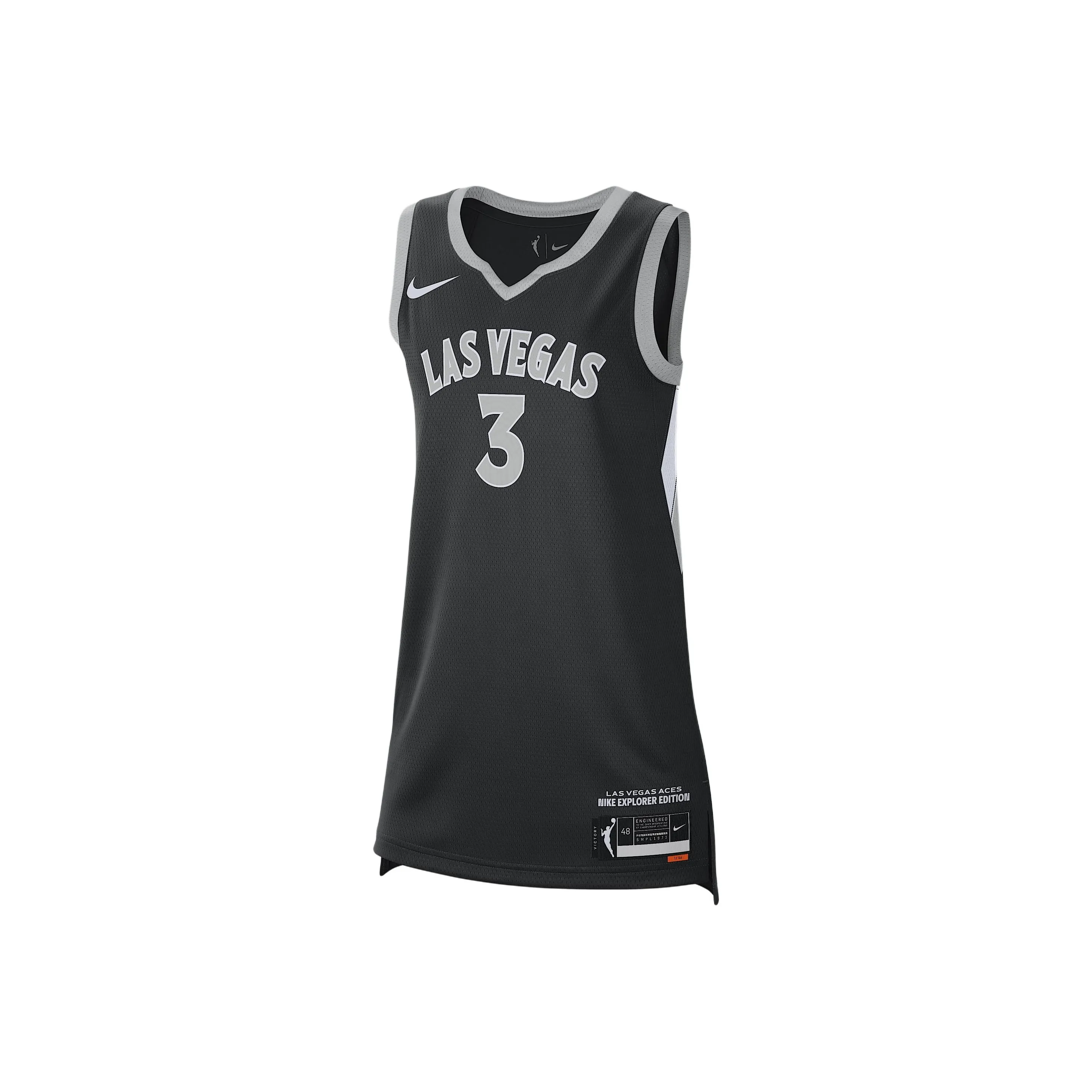 Nike Баскетбольная Джерси Мужская Черная