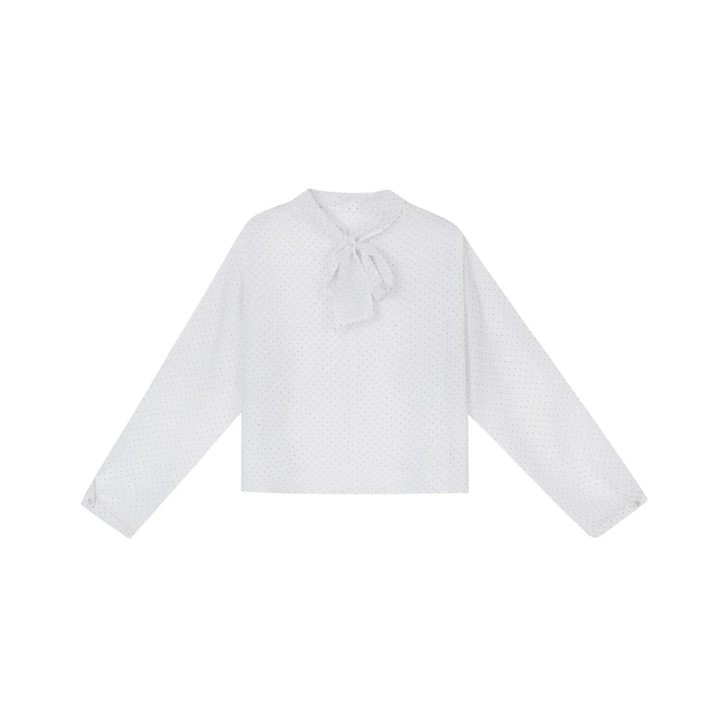 XINBANGBANG Рубашка Женская в горошек