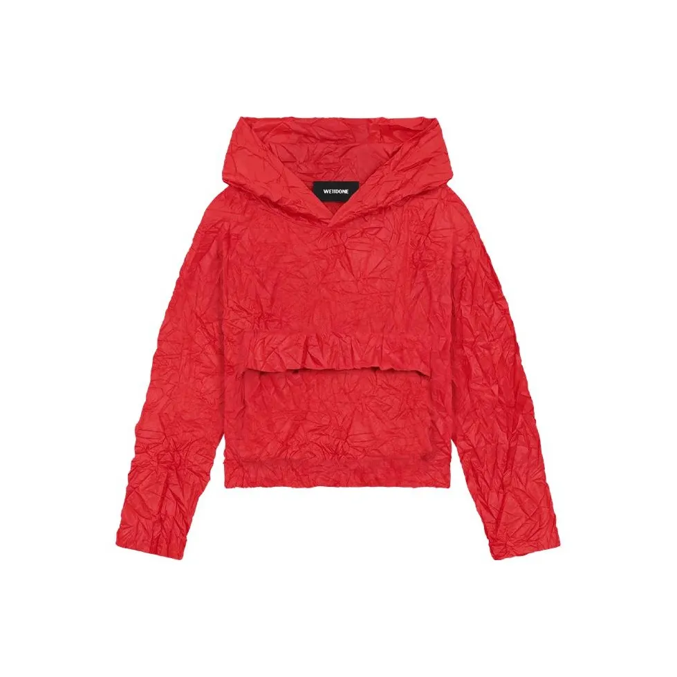 WE11DONE SS23 Толстовка Женская Красная