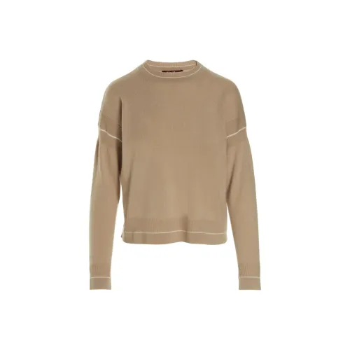 MaxMara Studio Абрикос Женские Кашемировые Свитеры