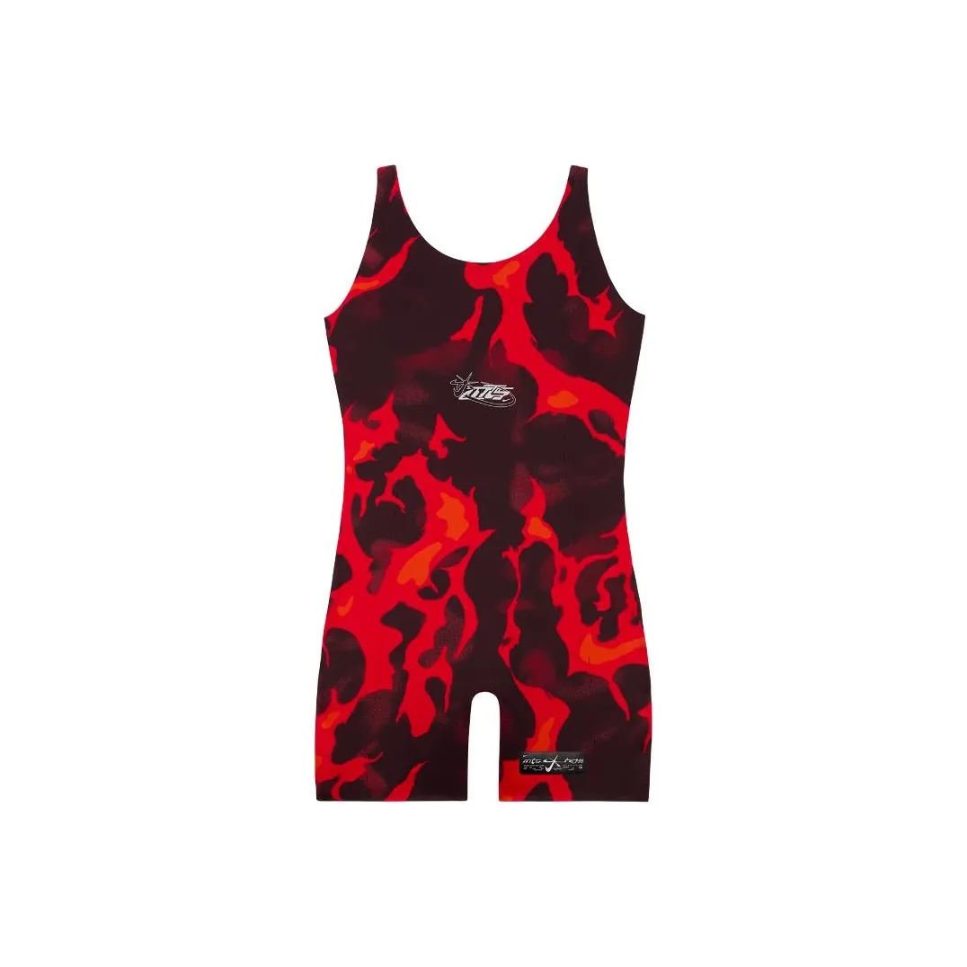 Nike X Megan Thee Stallion Women's 5' Bodysuit Black/Light Crimson
