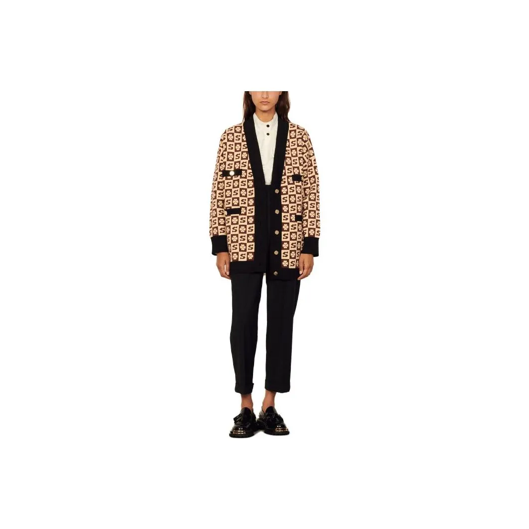 Sandro Knitwear Women's Brown