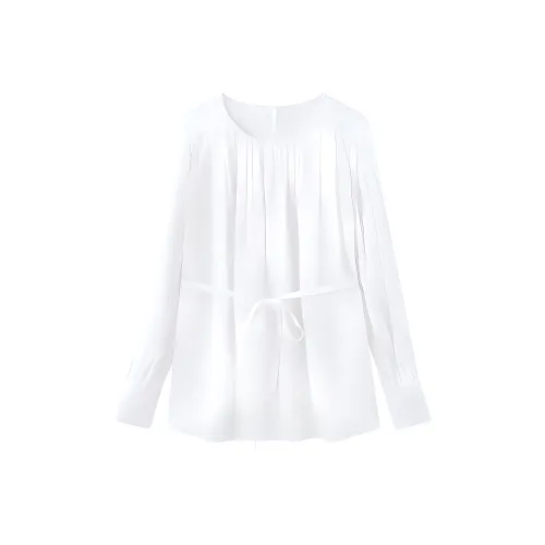 TKY SHOP Облачный белый Женские Рубашки