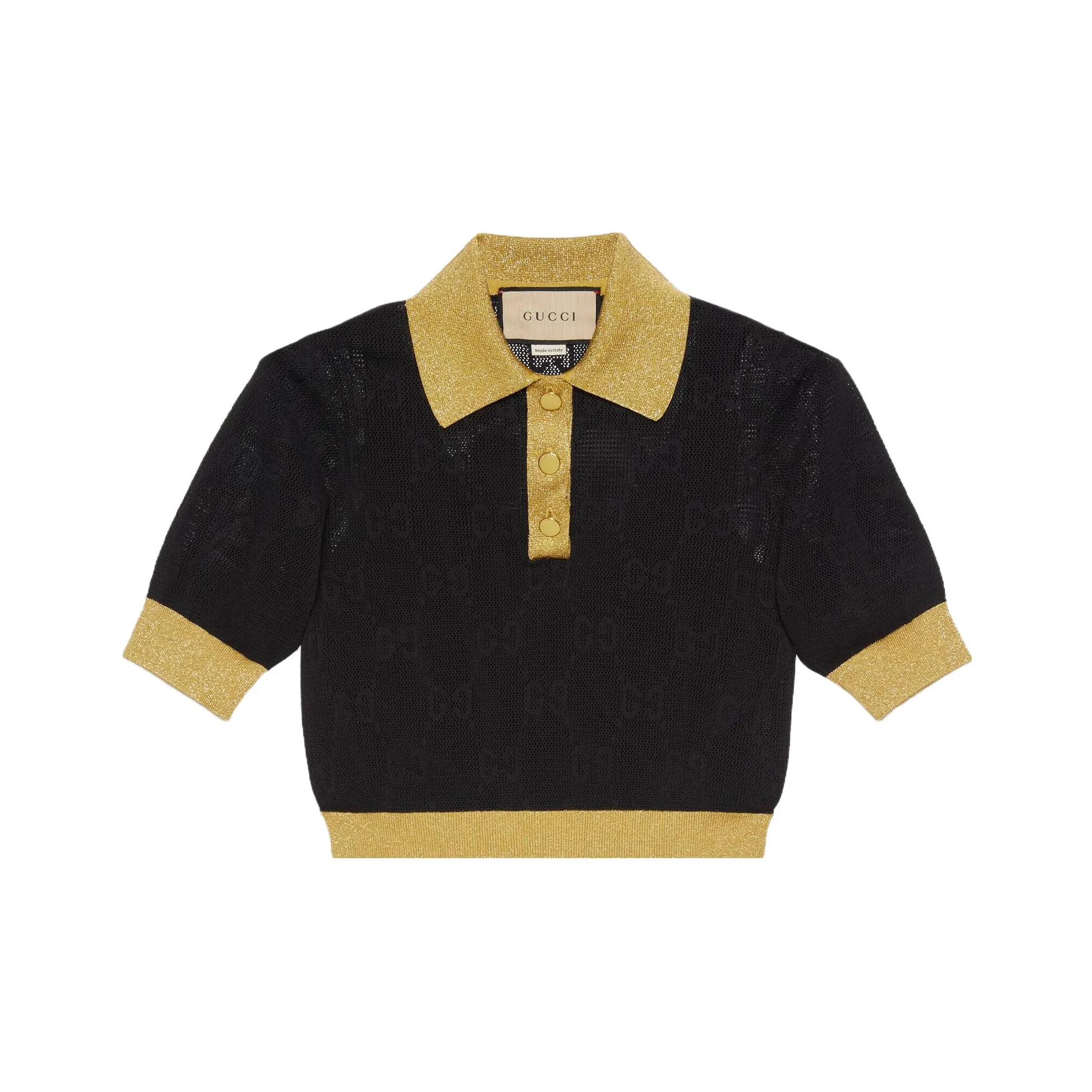 GUCCI Polo Shirts Women's Black