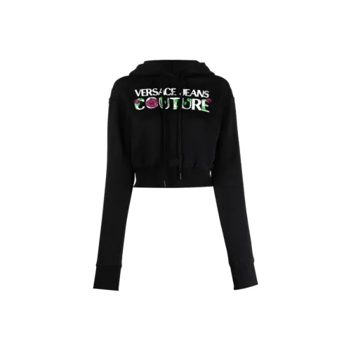 VERSACE JEANS Черные Женские Свитшоты