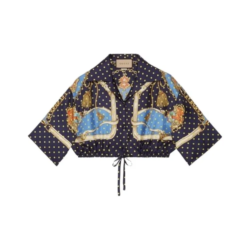 GUCCI Синие Женские Рубашки