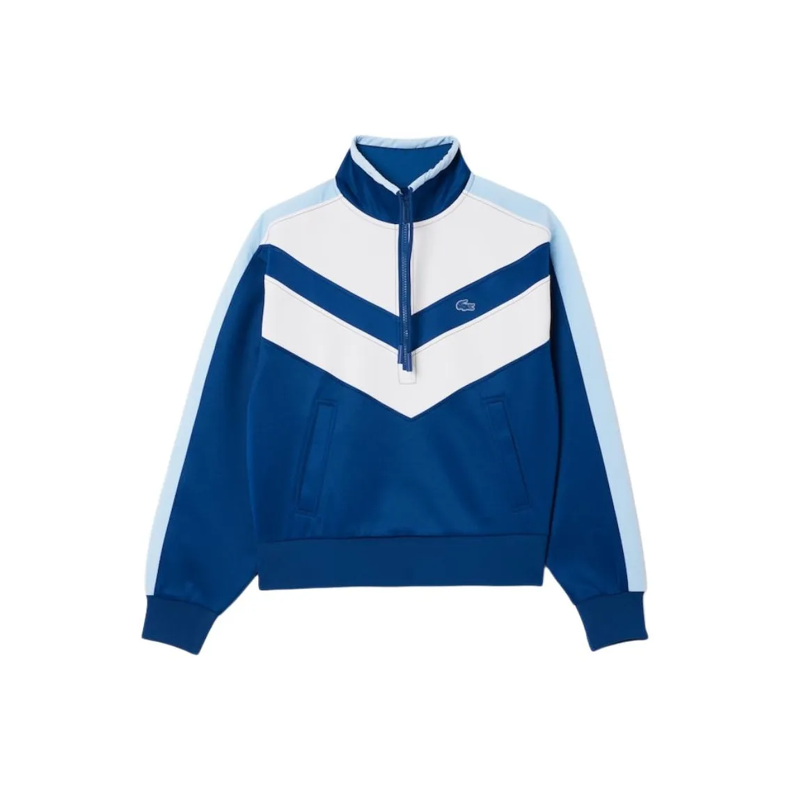 Lacoste Свитшот Женский Синий Белый