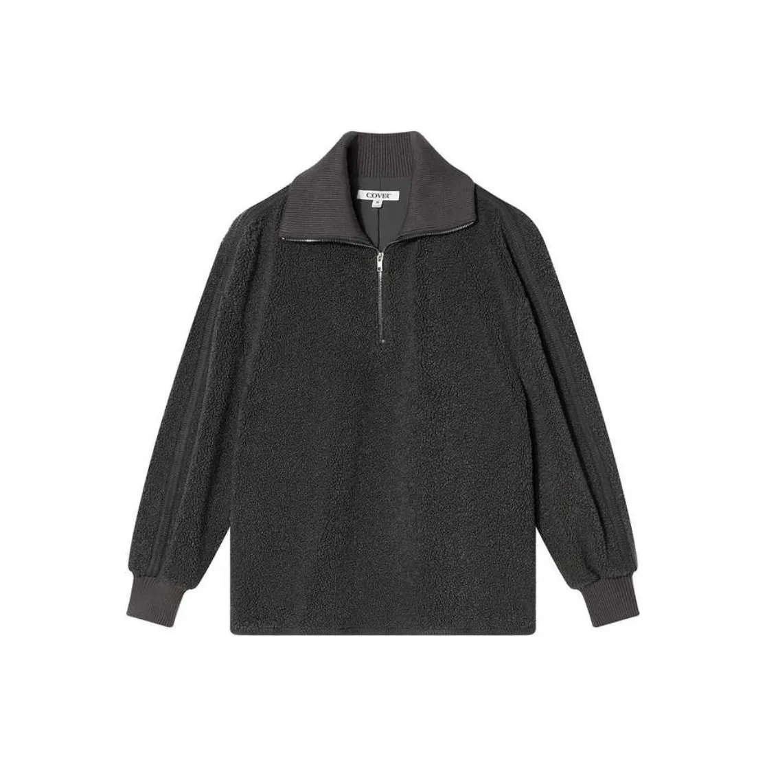 COVERINS Толстовка Женская Серого цвета