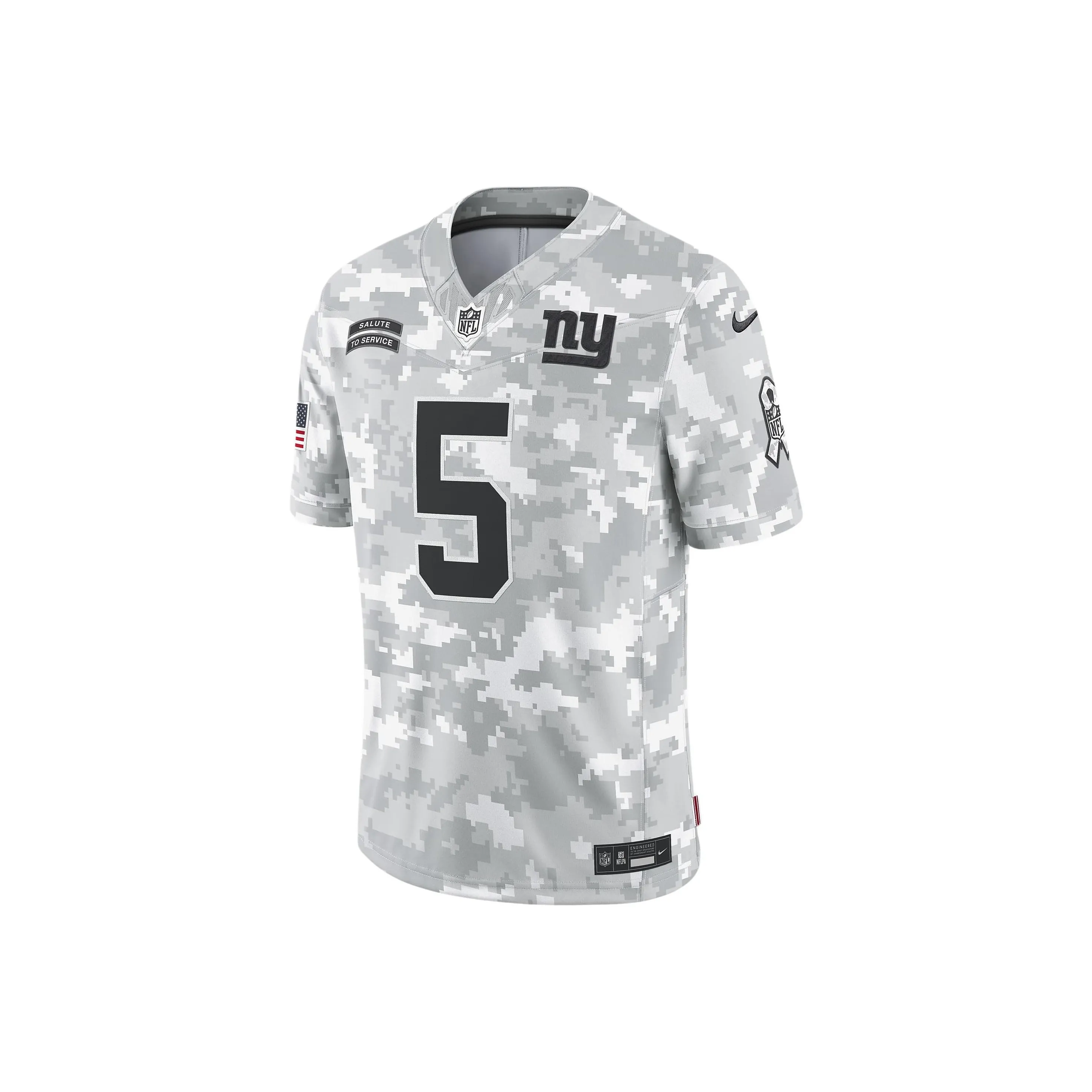 Nike Kayvon Thibodeaux New York Giants Salute To Service Men's Nike Dri FIT Nfl Limited Jersey