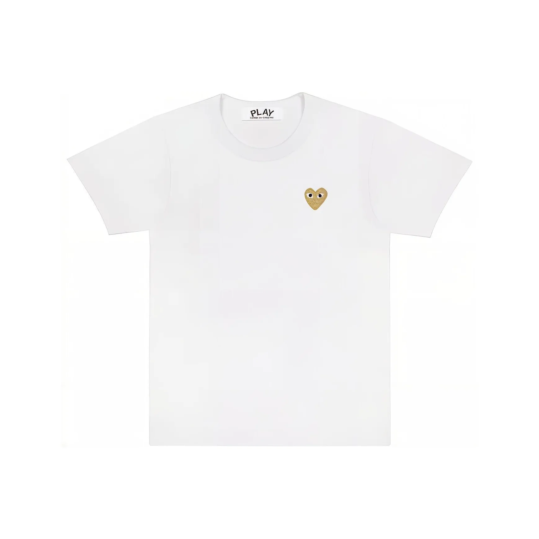 CDG Play T Shirts Unisex White