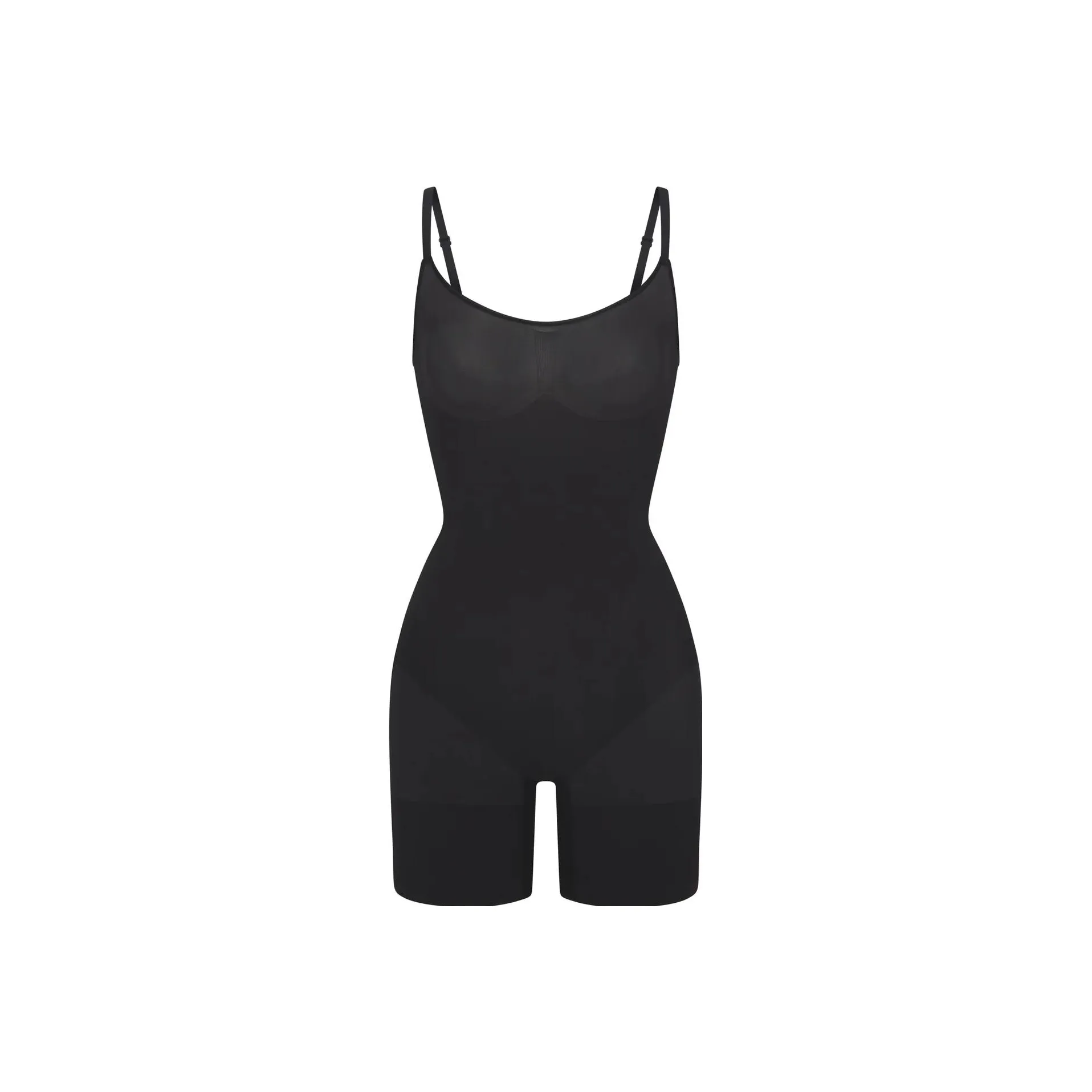 SKIMS MID THIGH BODYSUIT Jumpsuit Women's ONYX/Black