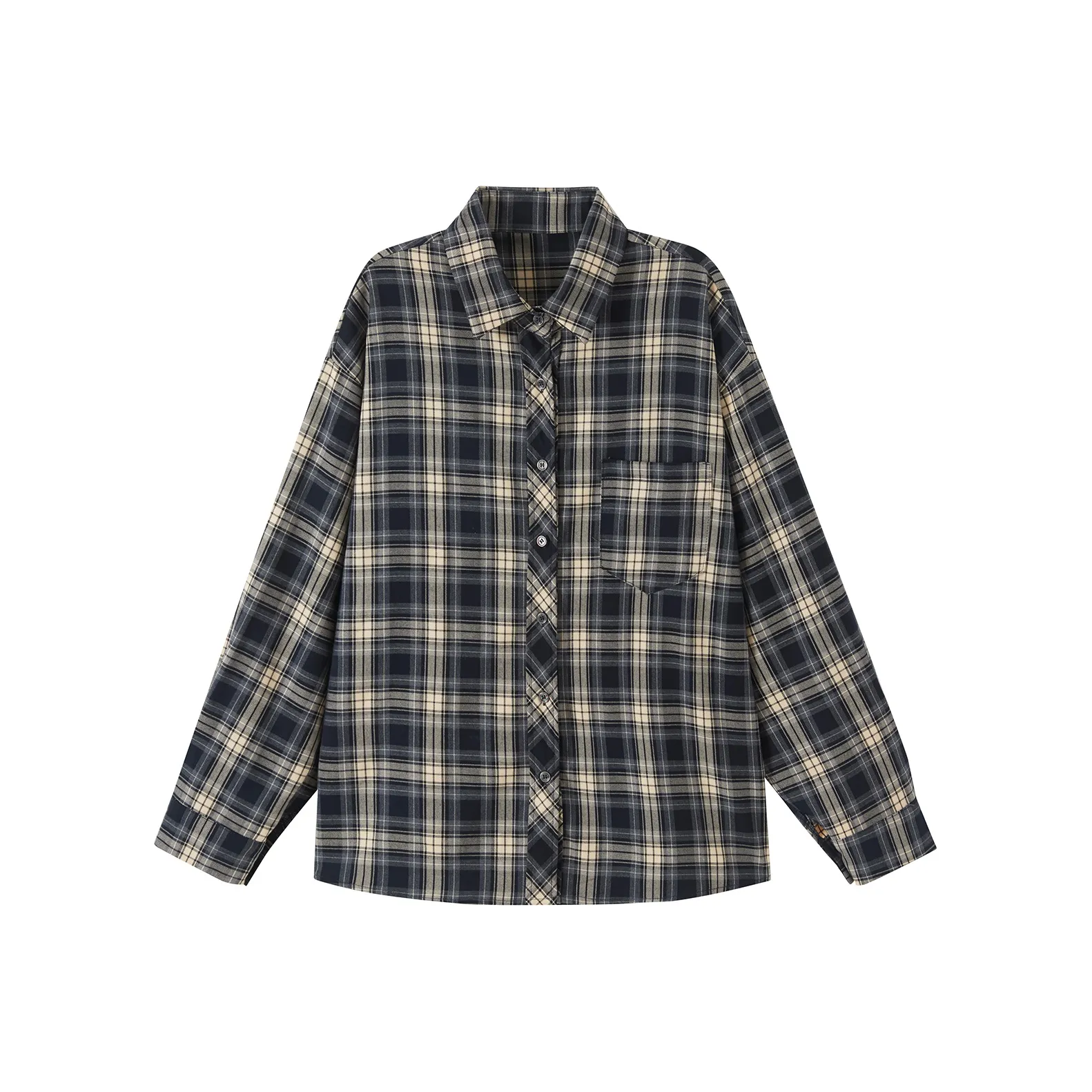 Libito Shirts Unisex Navy Blue