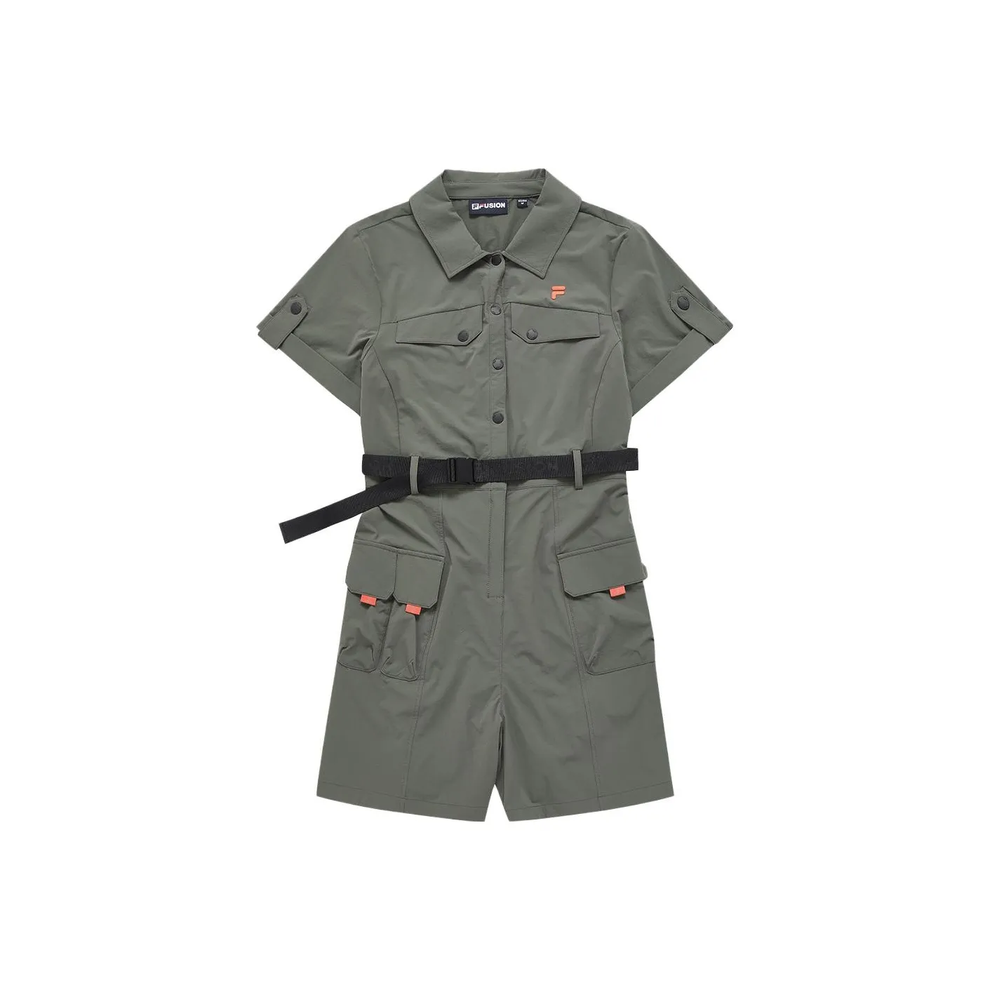 FILA FUSION Comptoir de Cotonnier Комбинезон Женские Камень Grind Зеленый