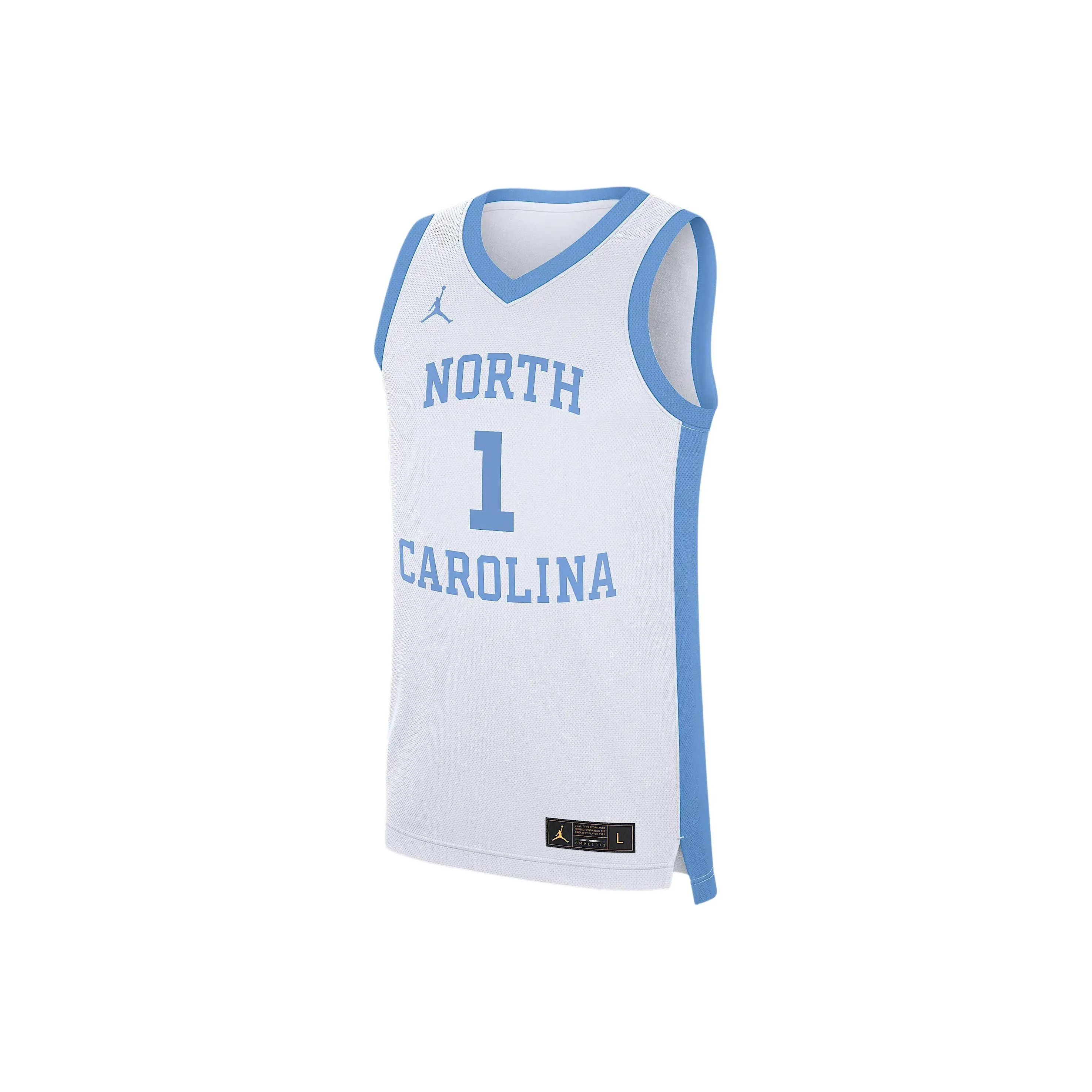 Jordan North Carolina Tar Heels Replica Men's Jordan Brand College Basketball Jersey