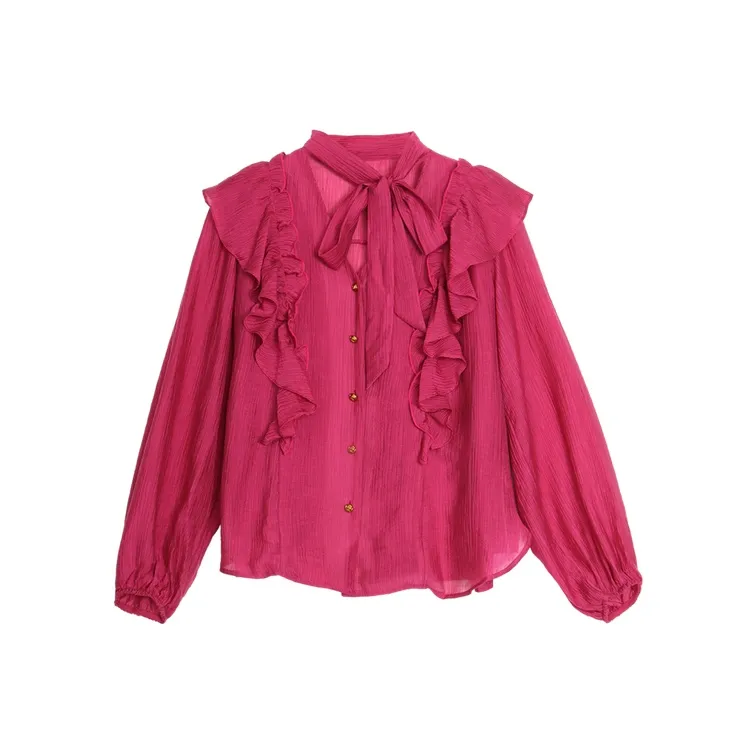 SETIROM Розово-красные Женские Рубашки