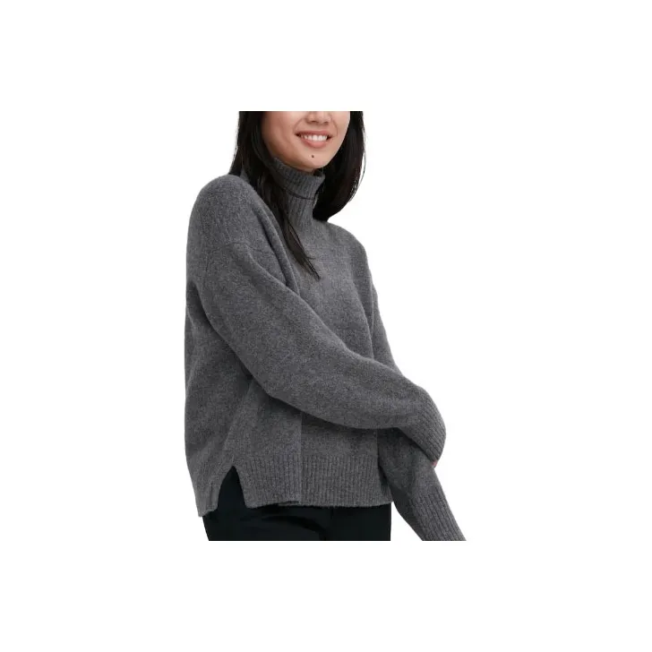 UNIQLO Трикотаж Женский Asphalt Серый