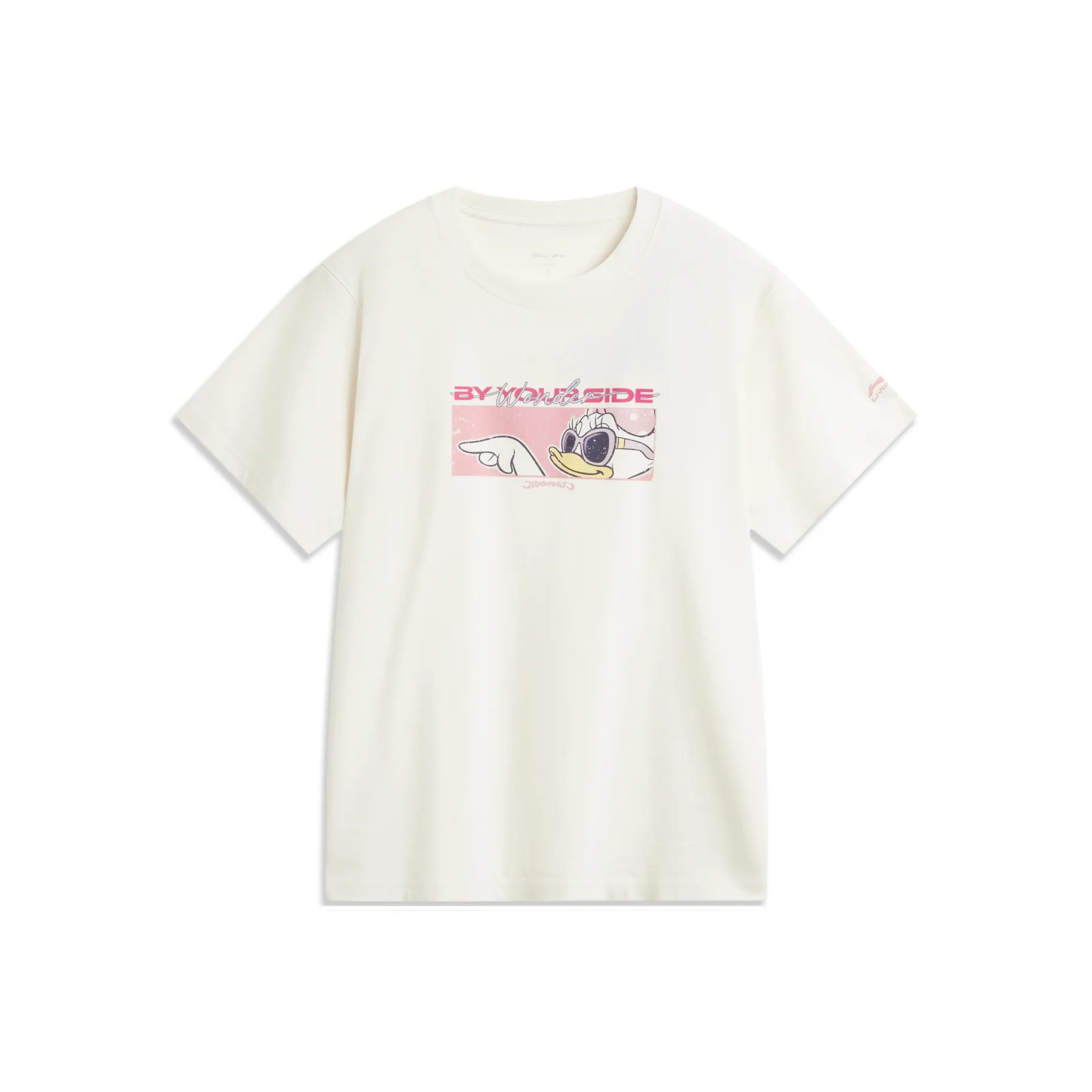 LiNing x Disney Disney T Shirt Women's Ecru Daisy