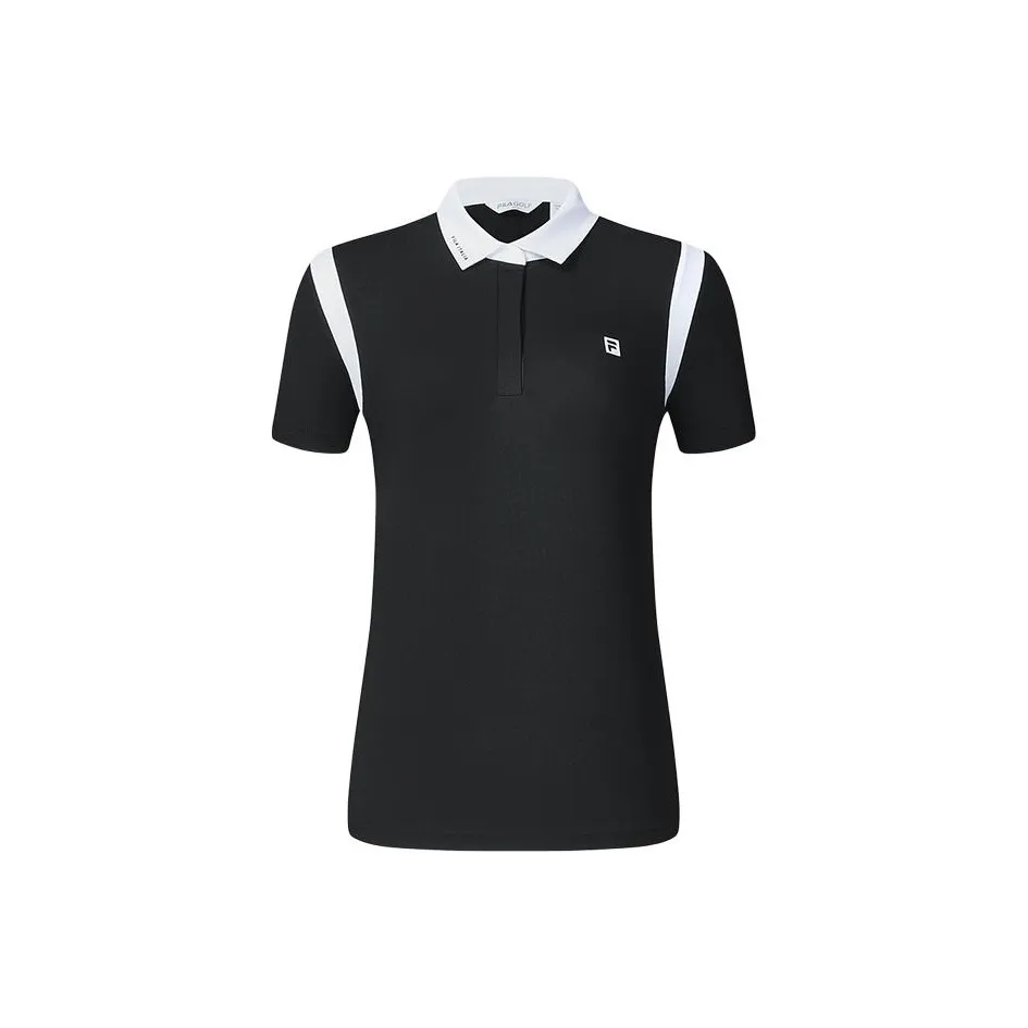 FILA Golf Series Polo Shirt Women's Pitch Black