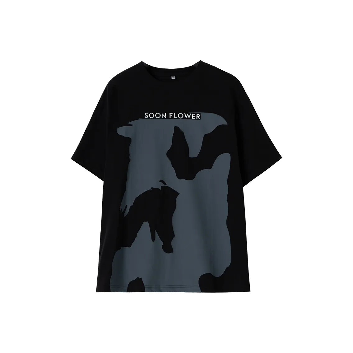 SOON FLOWER Летняя футболка женская черная