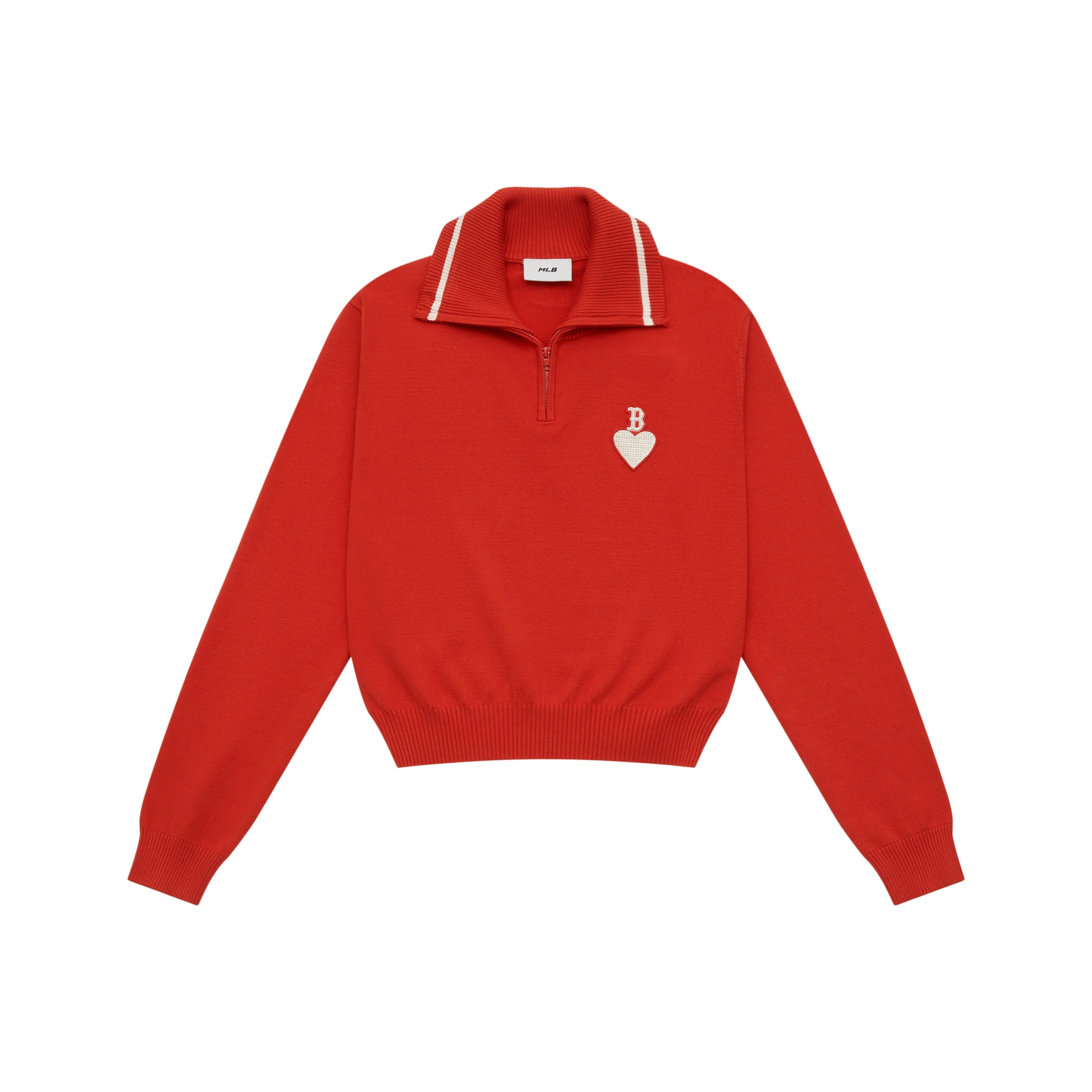 MLB Boston Red Sox Heart Collection FW24 Трикотаж Женский Красный