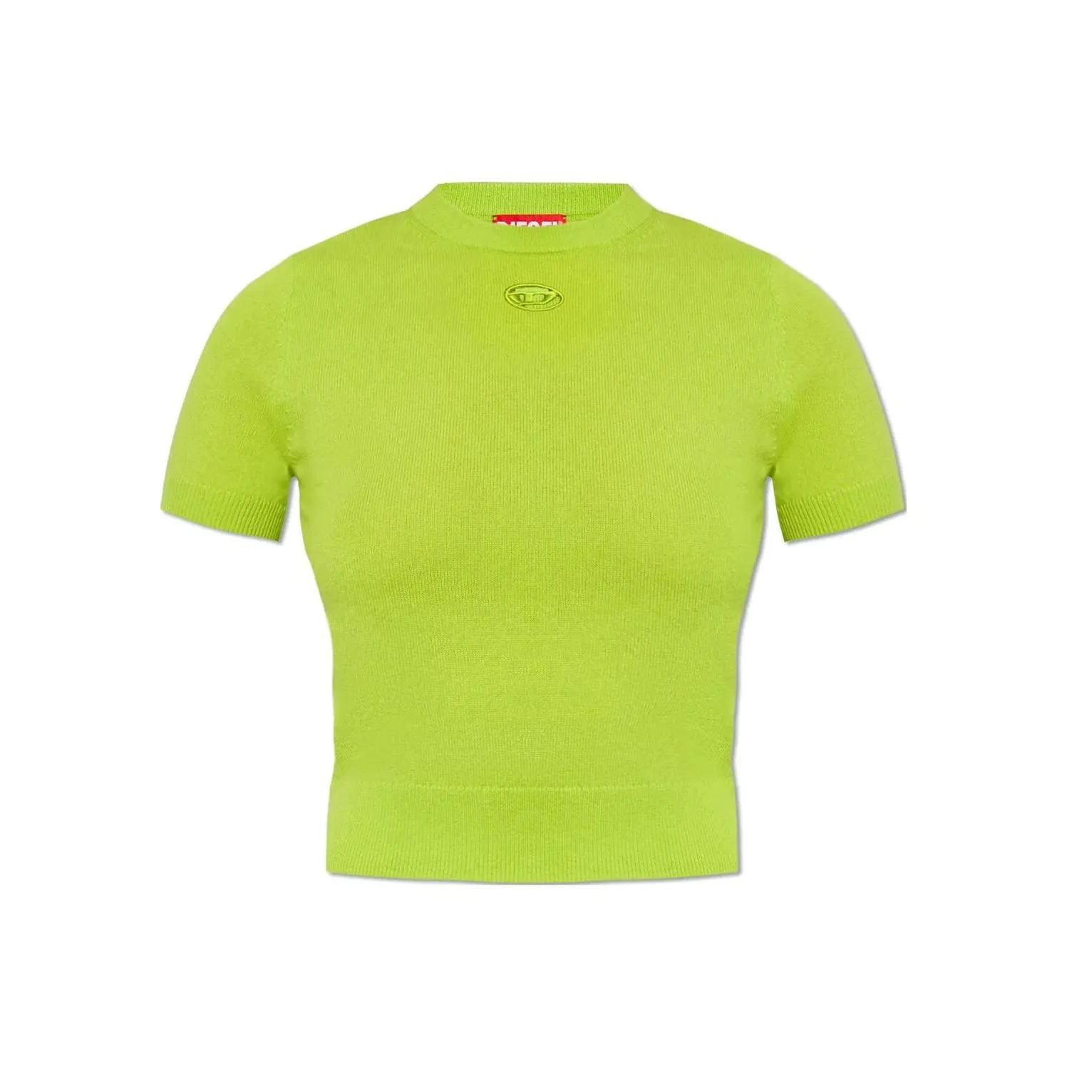DIESEL M-Arga Cut Out Logo Fine Knitted Top