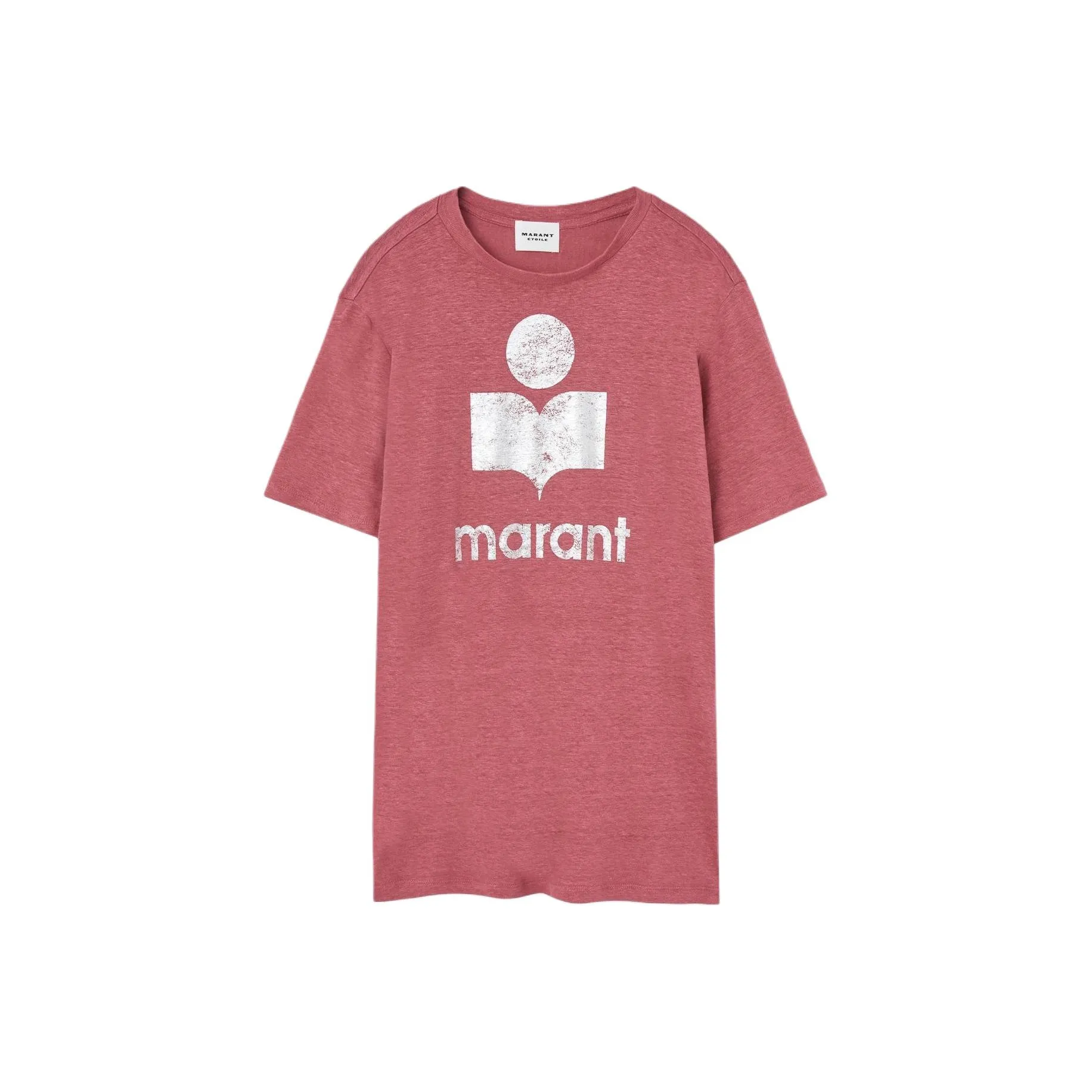 ISABEL MARANT Étoile Zewel Logo Printed Crewneck T Shirt