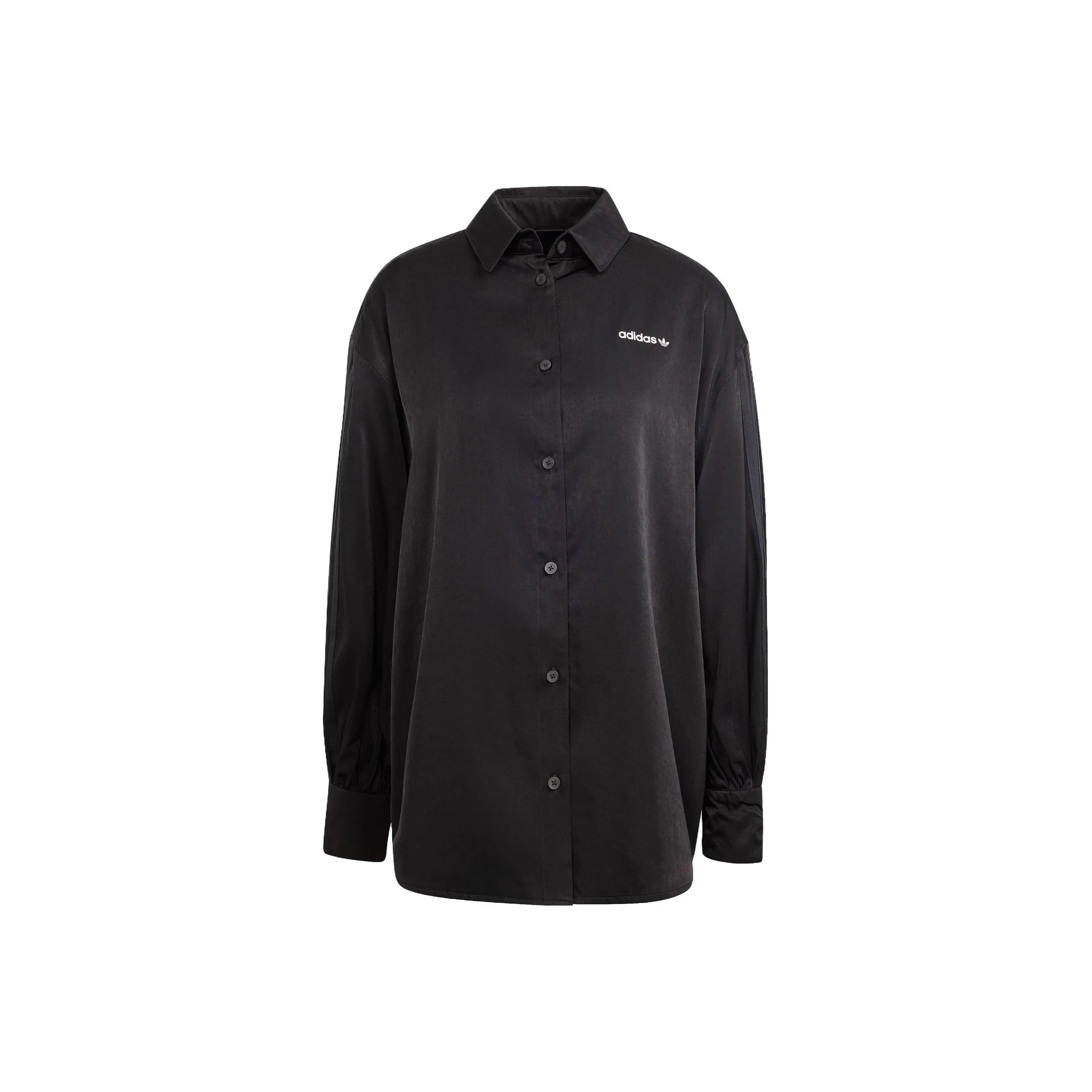 Adidas Originals 3 Stripes Рубашка Женская Черная