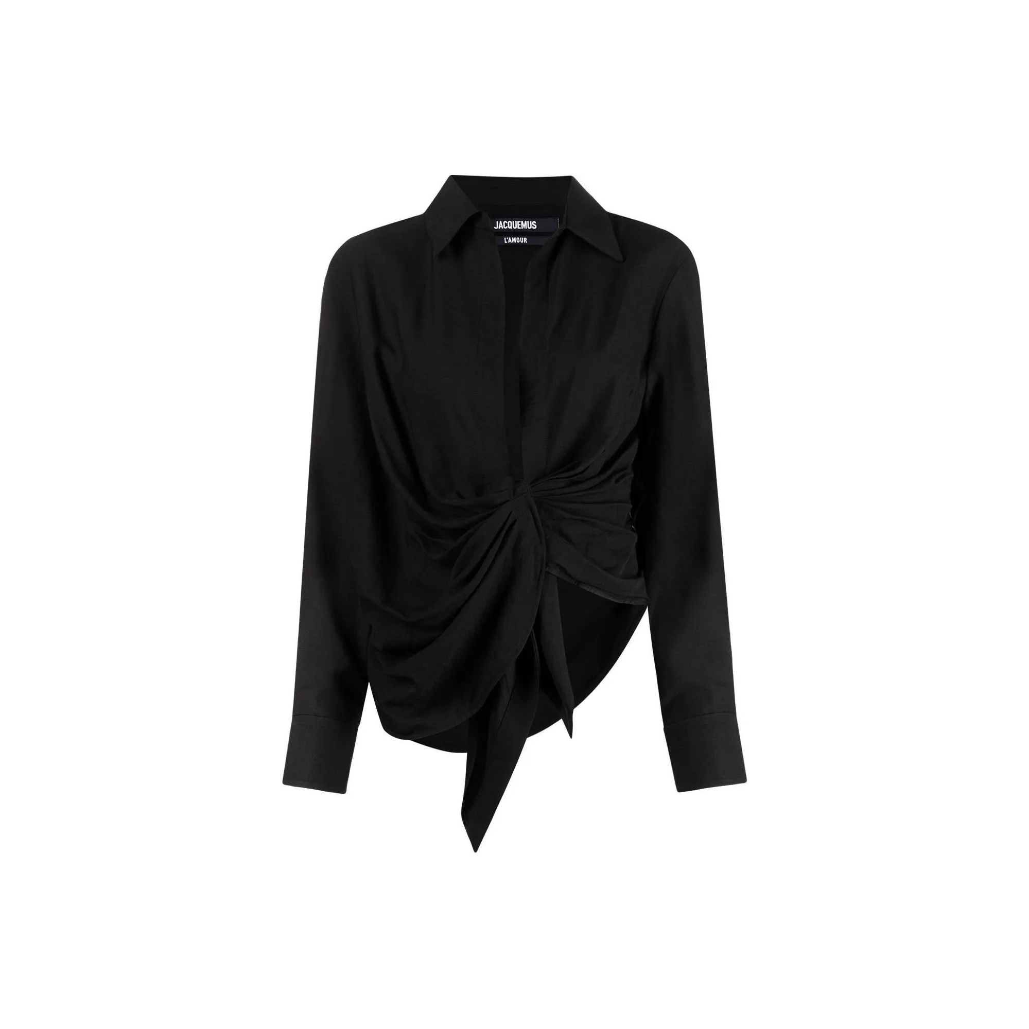 Jacquemus Bahlia Tie Up Detailed Blouse