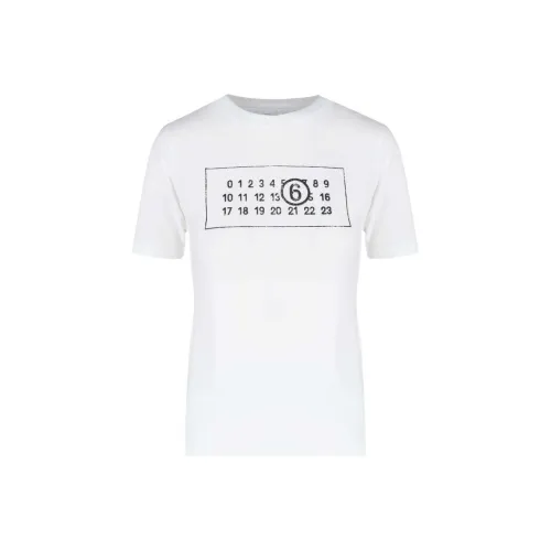 MM6 Maison Margiela Белые Женские Футболки