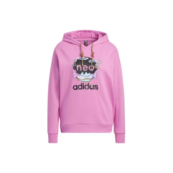 Adidas Розовый Унисекс Толстовки