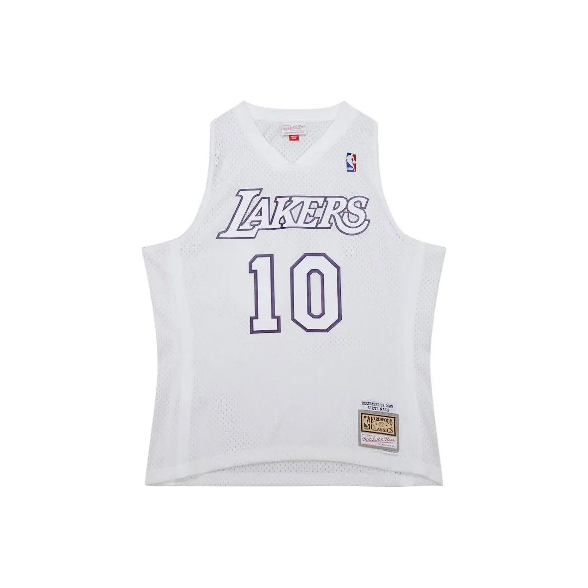 Mitchell & Ness x NBA Los Angeles LakersSteve Nash Christmas Day 2012 Swingman Jersey Basketball Jerseys Men's White