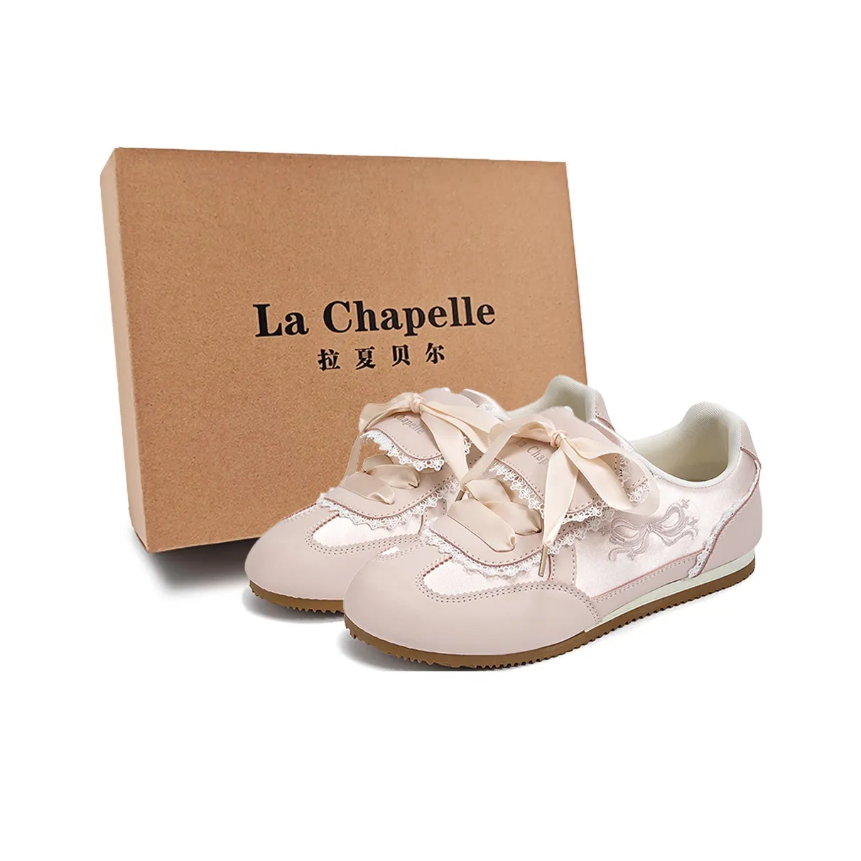 La Chapelle Casual Низкий Топ Розовый Женский