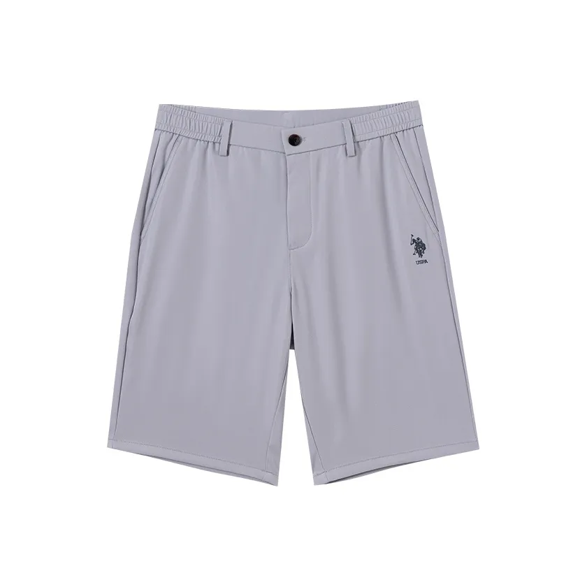 U.S. POLO ASSN. Повседневные шорты Мужские Светло-серые