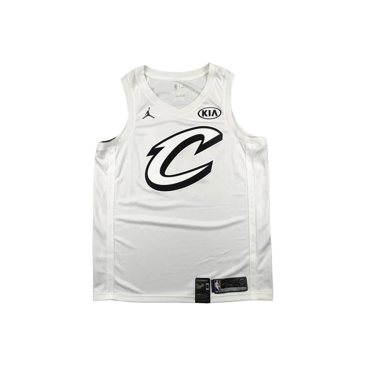 Jordan X NBA All Star SWINGMAN Fan Edition Баскетбольная Джерси Унисекс Белый