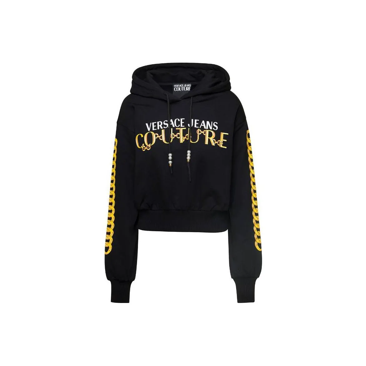 VERSACE JEANS COUTURE Черные Женские Свитшоты