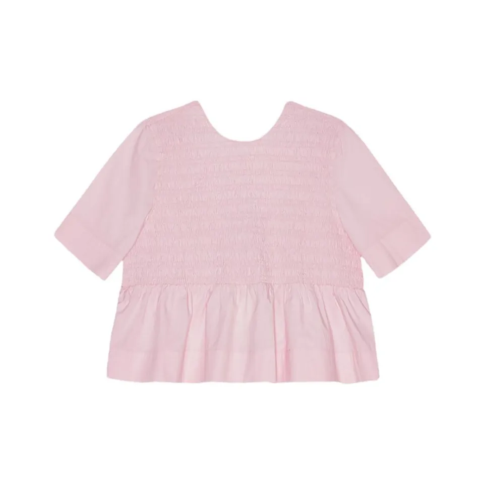 GANNI FW24 Рубашка Женская Песочно-Розовая