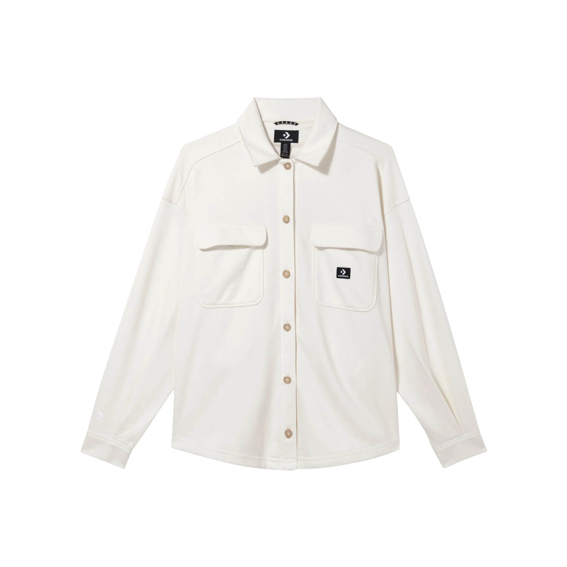 Конверс Рубашка Женская Молочно-белая
