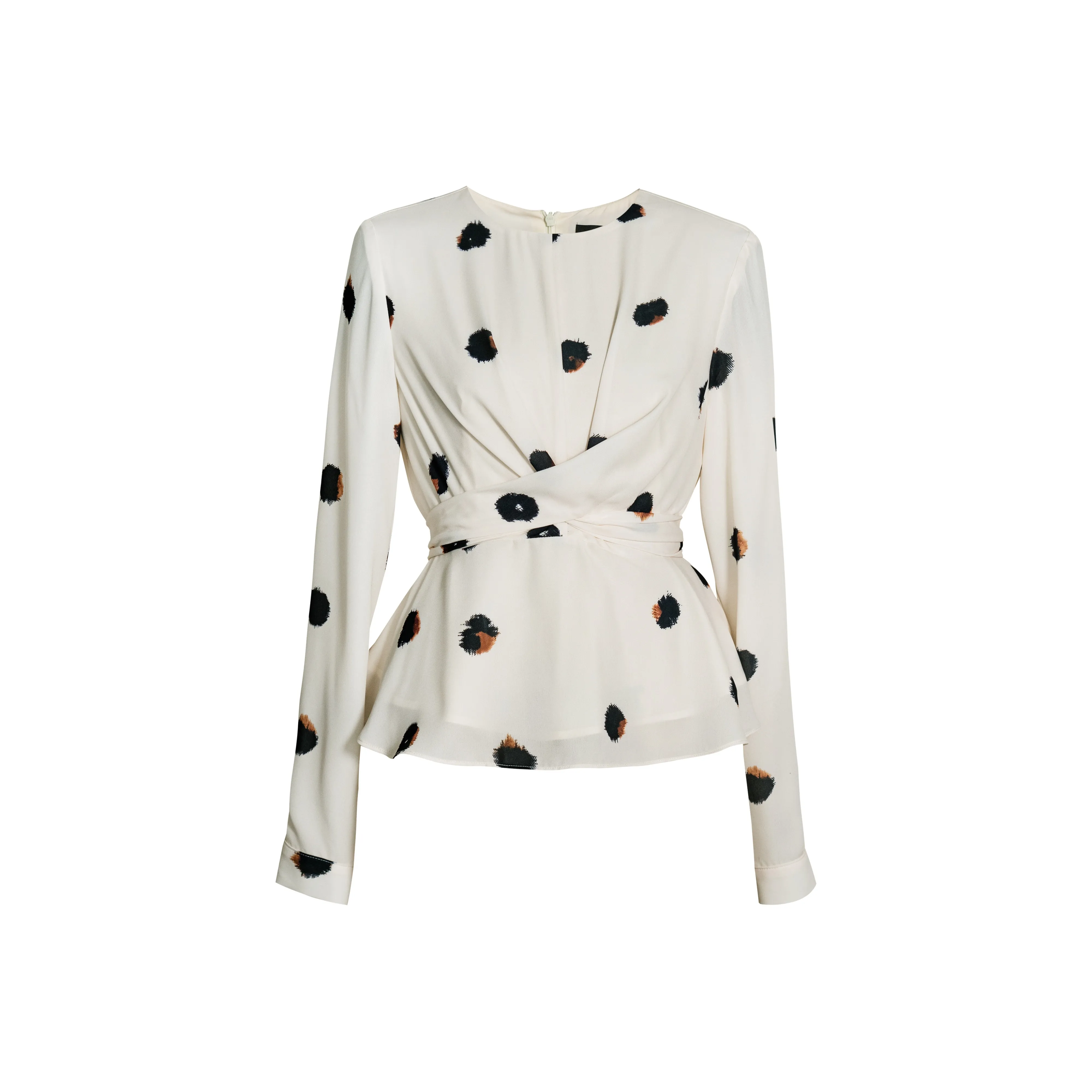 ROEYSHOUSE Рубашка Женская в горошек