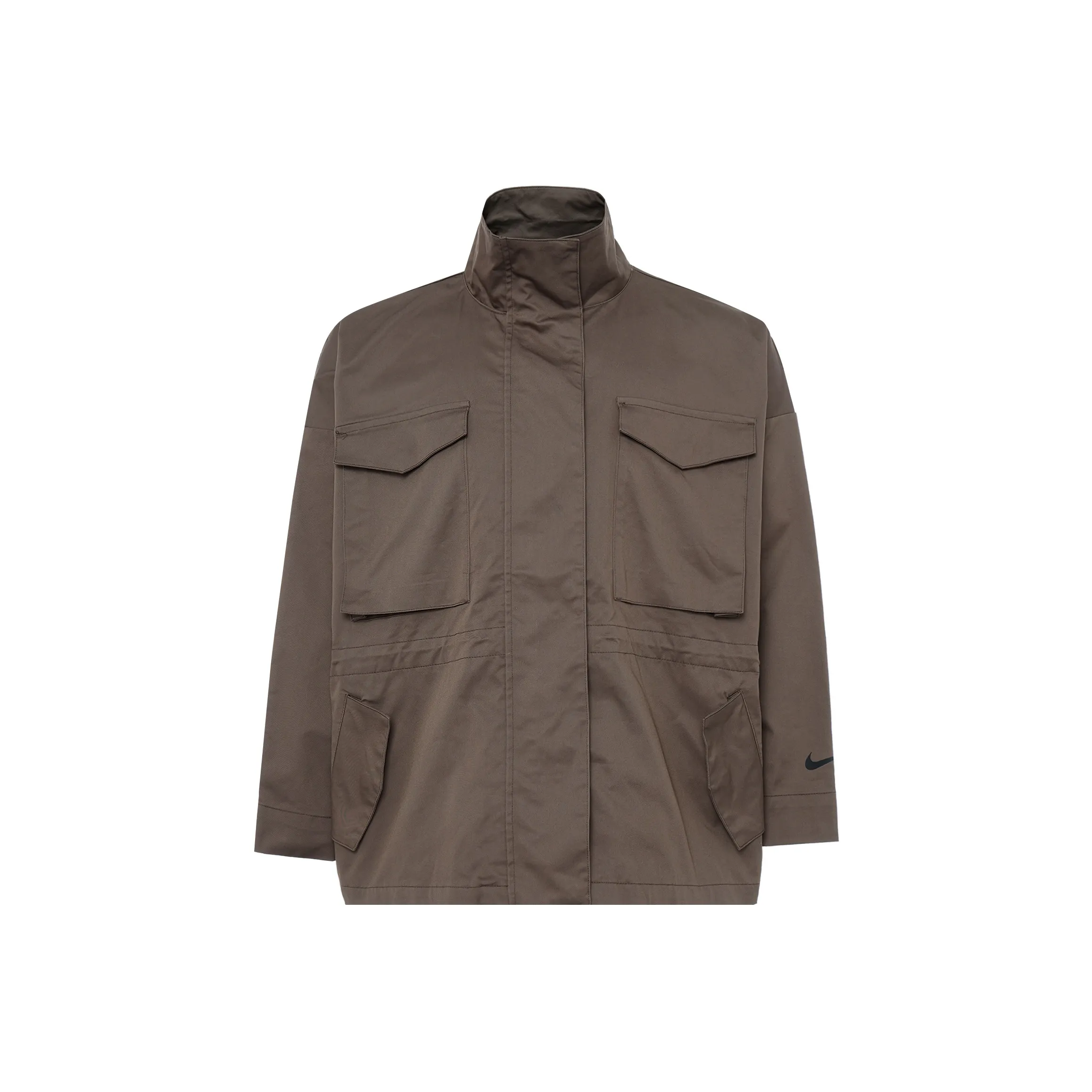 NIKE Темно-кофейные Женские Куртки